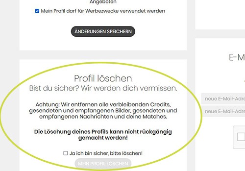  Entdecken Sie die Möglichkeiten auf Secretshemalekontakt: Kündigen Sie Ihr Premium-Abo, behalten Sie Ihr Profil oder löschen Sie es ganz. Einfaches Abmelden von Newslettern möglich.